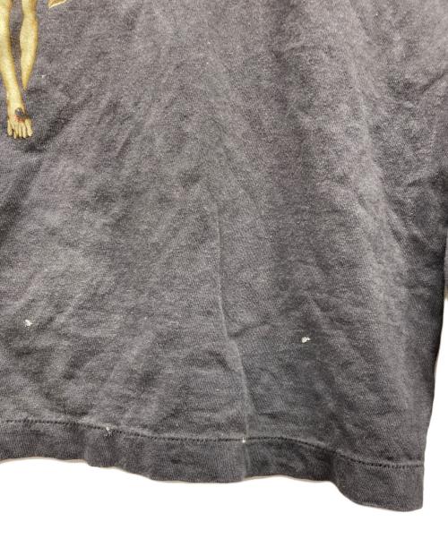 SAINT MICHAEL（セントマイケル）SAINT MICHAEL (セントマイケル) COMPLETE CONTRL KK LS TEE ブラック サイズ:Lの古着・服飾アイテム