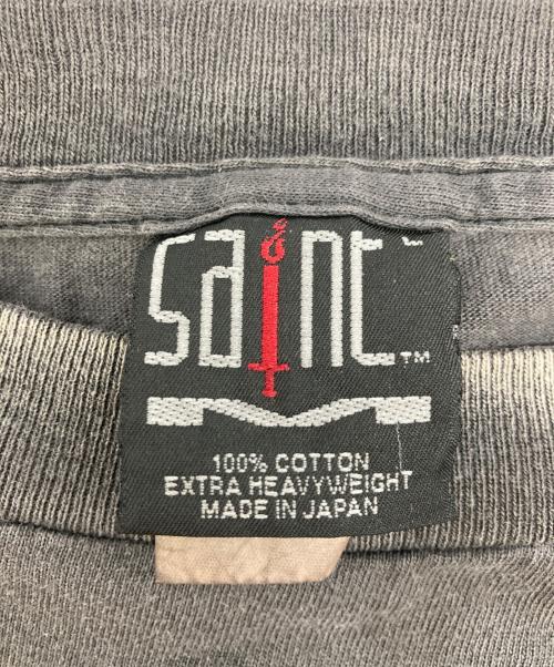 SAINT MICHAEL（セントマイケル）SAINT MICHAEL (セントマイケル) COMPLETE CONTRL KK LS TEE ブラック サイズ:Lの古着・服飾アイテム