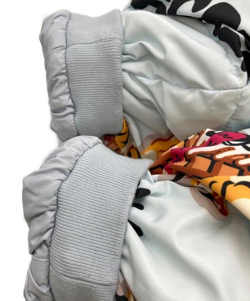 ICE CREAM（アイスクリーム）ICE CREAM (アイスクリーム) リバーシブルタイガーダウンジャケット スカイブルー サイズ:XLの古着・服飾アイテム