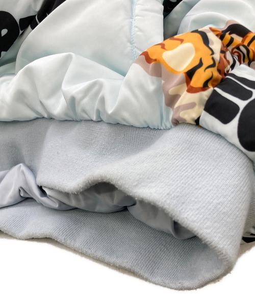 ICE CREAM（アイスクリーム）ICE CREAM (アイスクリーム) リバーシブルタイガーダウンジャケット スカイブルー サイズ:XLの古着・服飾アイテム