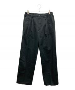 中古・古着通販】OVY (オヴィー) standard cotton work pants ブラック