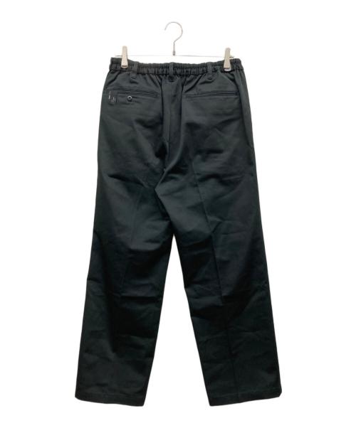 MSML（エムエスエムエル）MSML (エムエスエムエル) TC TWILL WIDE PANTS ブラック サイズ:Lの古着・服飾アイテム