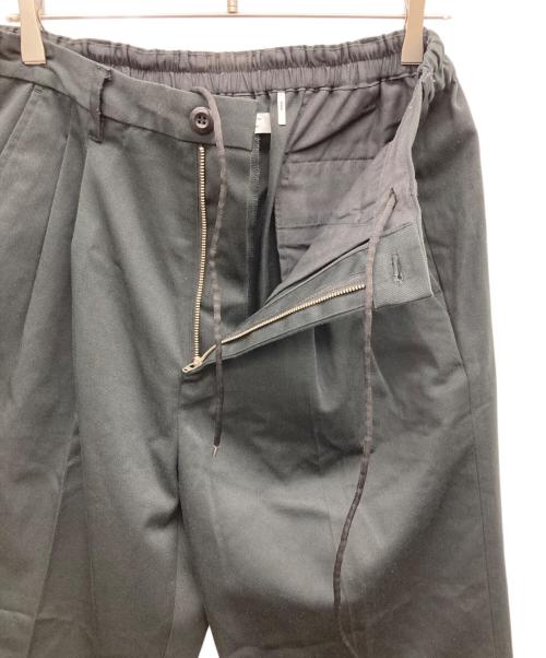 MSML（エムエスエムエル）MSML (エムエスエムエル) TC TWILL WIDE PANTS ブラック サイズ:Lの古着・服飾アイテム