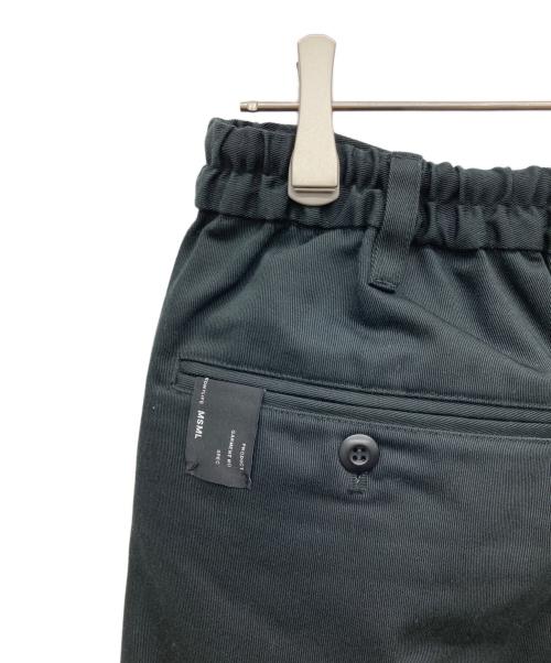 MSML（エムエスエムエル）MSML (エムエスエムエル) TC TWILL WIDE PANTS ブラック サイズ:Lの古着・服飾アイテム