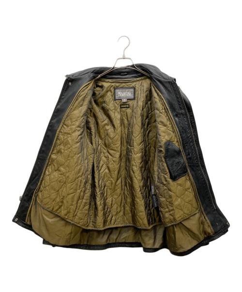 wilsons leather（ウィルソンズレザー）wilsons leather (ウィルソンズレザー) ライナー付レザージャケット ブラック サイズ:Mの古着・服飾アイテム