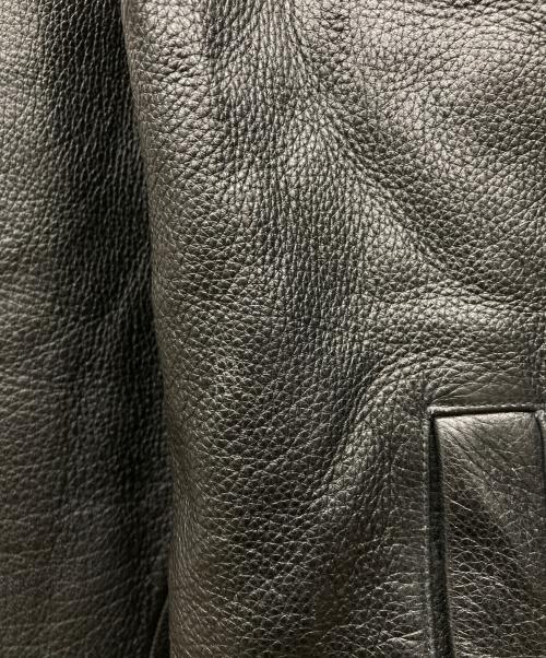 wilsons leather（ウィルソンズレザー）wilsons leather (ウィルソンズレザー) ライナー付レザージャケット ブラック サイズ:Mの古着・服飾アイテム
