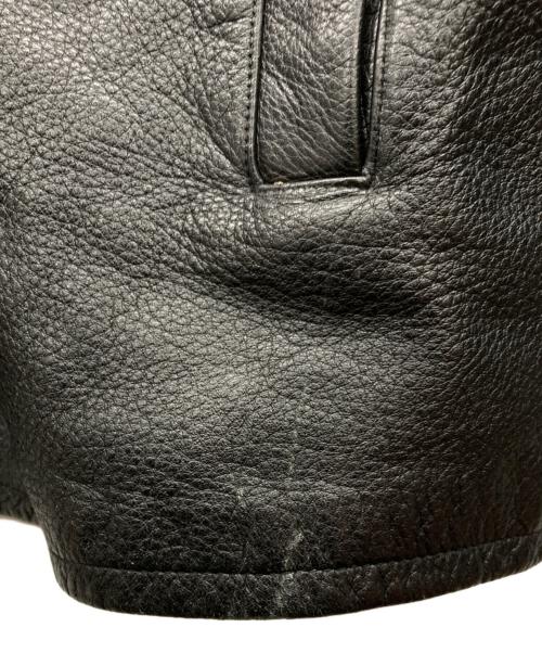 wilsons leather（ウィルソンズレザー）wilsons leather (ウィルソンズレザー) ライナー付レザージャケット ブラック サイズ:Mの古着・服飾アイテム