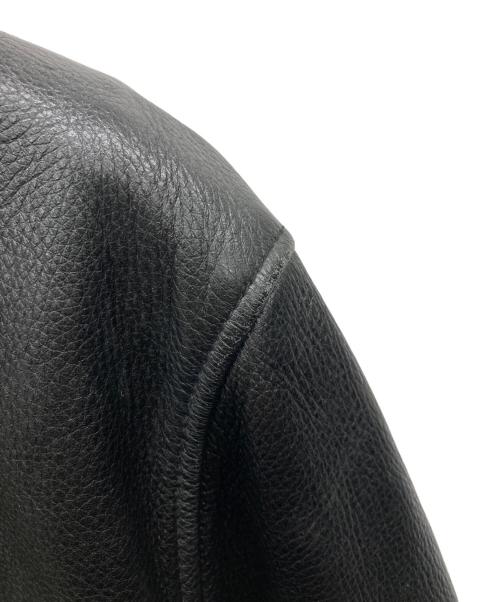 wilsons leather（ウィルソンズレザー）wilsons leather (ウィルソンズレザー) ライナー付レザージャケット ブラック サイズ:Mの古着・服飾アイテム