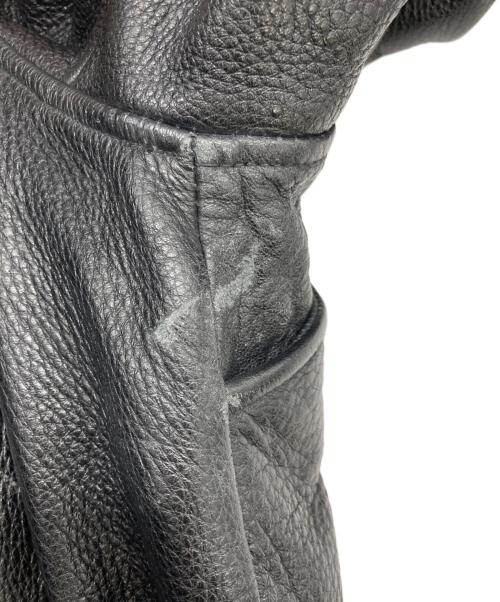 wilsons leather（ウィルソンズレザー）wilsons leather (ウィルソンズレザー) ライナー付レザージャケット ブラック サイズ:Mの古着・服飾アイテム