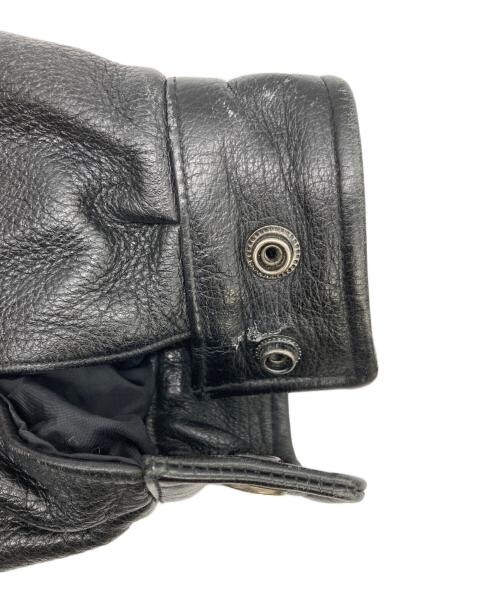 wilsons leather（ウィルソンズレザー）wilsons leather (ウィルソンズレザー) ライナー付レザージャケット ブラック サイズ:Mの古着・服飾アイテム