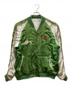 CROPPED HEADSクロップドヘッズ）の古着「スカジャン」｜グリーン