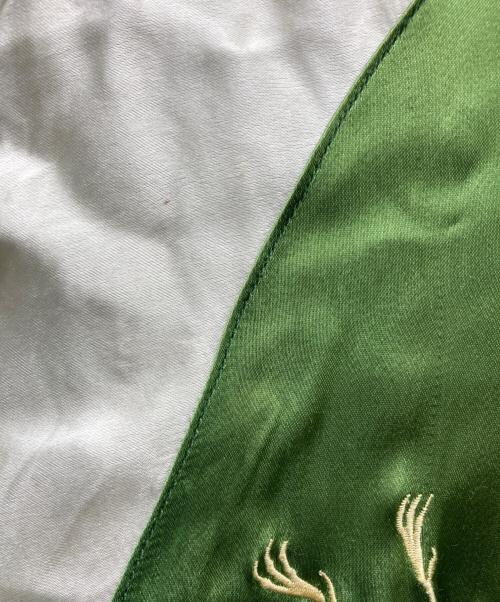 CROPPED HEADS（クロップドヘッズ）CROPPED HEADS (クロップドヘッズ) スカジャン グリーン サイズ:Lの古着・服飾アイテム