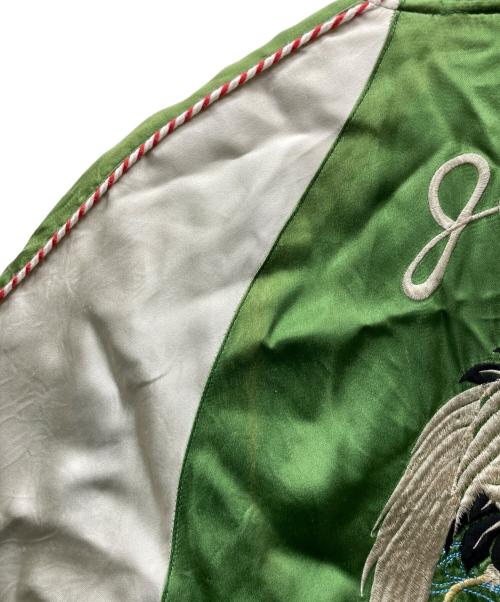 CROPPED HEADS（クロップドヘッズ）CROPPED HEADS (クロップドヘッズ) スカジャン グリーン サイズ:Lの古着・服飾アイテム