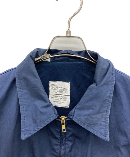 U'S NAVY（ユーエスネイビー）U'S NAVY (アメリカ海軍) ユーティリティジャケット ネイビー サイズ:48Rの古着・服飾アイテム