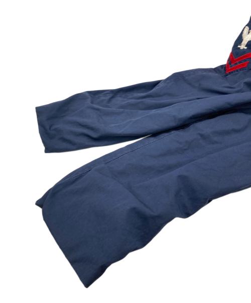 U'S NAVY（ユーエスネイビー）U'S NAVY (アメリカ海軍) ユーティリティジャケット ネイビー サイズ:48Rの古着・服飾アイテム