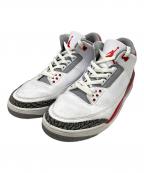 NIKEナイキ）の古着「Air Jordan 3 Retro OG」｜ホワイト