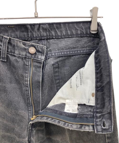 LEVI'S（リーバイス）LEVI'S (リーバイス) 550 カットオフデニムパンツ ブラック サイズ:W33×L32の古着・服飾アイテム