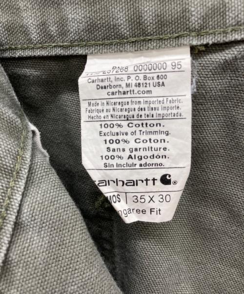 CarHartt（カーハート）CarHartt (カーハート) ダック ペインターパンツ グレー サイズ:W35×L30の古着・服飾アイテム