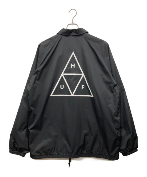 HUF（ハフ）HUF (ハフ) コーチジャケット ブラック サイズ:XLの古着・服飾アイテム