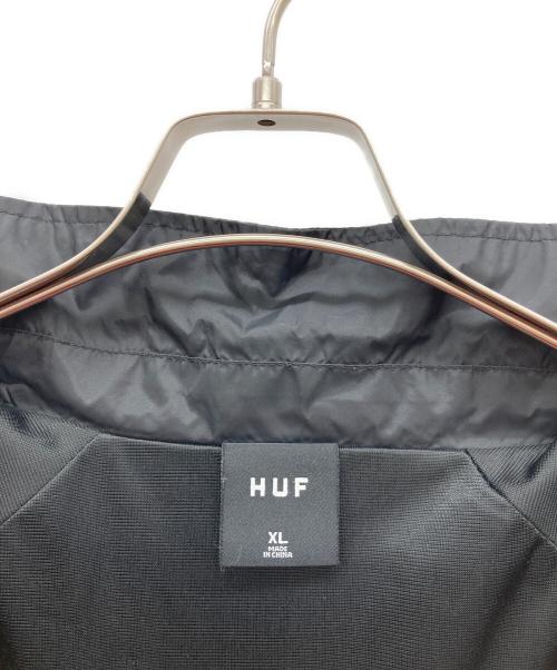 HUF（ハフ）HUF (ハフ) コーチジャケット ブラック サイズ:XLの古着・服飾アイテム