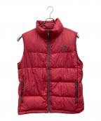 THE NORTH FACEザ ノース フェイス）の古着「550 ダウンベスト」｜レッド