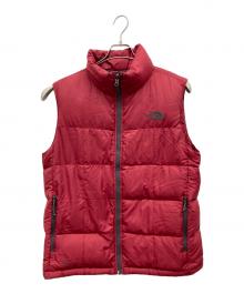 THE NORTH FACE（ザ ノース フェイス）の古着「550 ダウンベスト」｜レッド