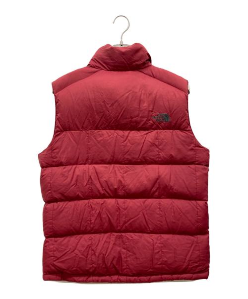 THE NORTH FACE（ザ ノース フェイス）THE NORTH FACE (ザ ノース フェイス) 550 ダウンベスト レッド サイズ:Mの古着・服飾アイテム