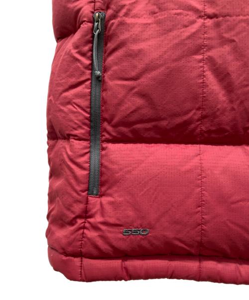THE NORTH FACE（ザ ノース フェイス）THE NORTH FACE (ザ ノース フェイス) 550 ダウンベスト レッド サイズ:Mの古着・服飾アイテム