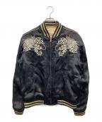 百花繚乱ヒャッカリョウラン）の古着「リバーシブルスカジャン」｜ブラック