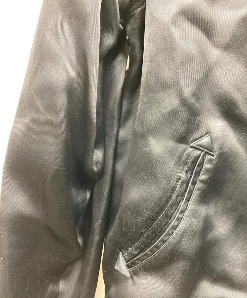 百花繚乱（ヒャッカリョウラン）百花繚乱 (ヒャッカリョウラン) リバーシブルスカジャン ブラック サイズ:M C88-96,T165-175の古着・服飾アイテム