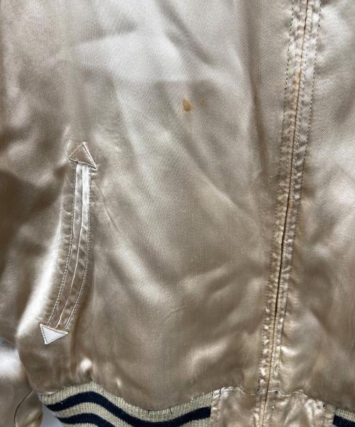 百花繚乱（ヒャッカリョウラン）百花繚乱 (ヒャッカリョウラン) リバーシブルスカジャン ブラック サイズ:M C88-96,T165-175の古着・服飾アイテム