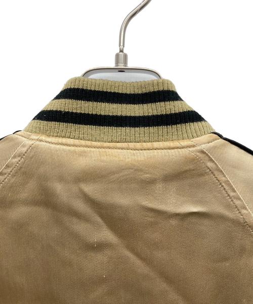 百花繚乱（ヒャッカリョウラン）百花繚乱 (ヒャッカリョウラン) リバーシブルスカジャン ブラック サイズ:M C88-96,T165-175の古着・服飾アイテム