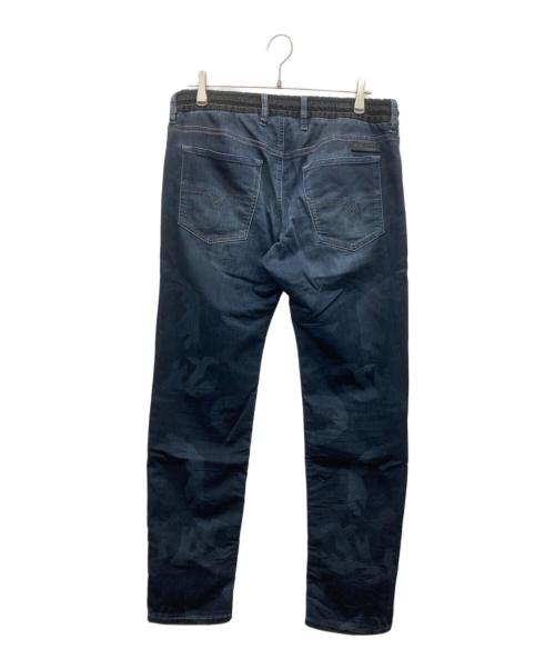 DIESEL（ディーゼル）DIESEL (ディーゼル) カモフラジョグパンツ WAYKEE　 インディゴ サイズ:32の古着・服飾アイテム