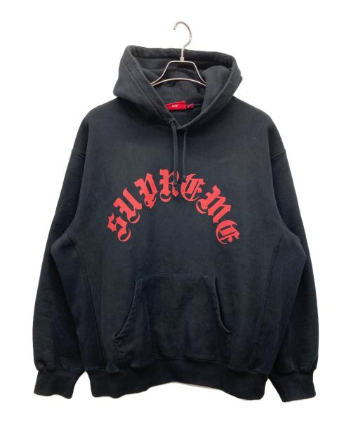 SUPREME（シュプリーム）SUPREME (シュプリーム) PRINTED ARC HOODED SWEAT SHIRT ブラック サイズ:Largeの古着・服飾アイテム