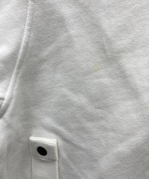STONE ISLAND（ストーンアイランド）STONE ISLAND (ストーンアイランド) LOGO PATCH HOODIE ホワイト サイズ:Mの古着・服飾アイテム