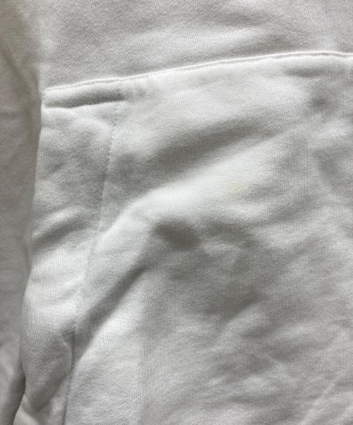 STONE ISLAND（ストーンアイランド）STONE ISLAND (ストーンアイランド) LOGO PATCH HOODIE ホワイト サイズ:Mの古着・服飾アイテム