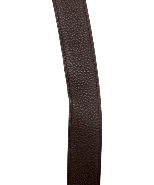 HERMES（エルメス）HERMES (エルメス) Hロゴバックルベルト コンスタンス ブラウン サイズ:80の古着・服飾アイテム