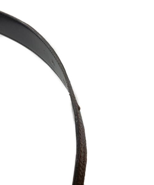 HERMES（エルメス）HERMES (エルメス) Hロゴバックルベルト コンスタンス ブラウン サイズ:80の古着・服飾アイテム