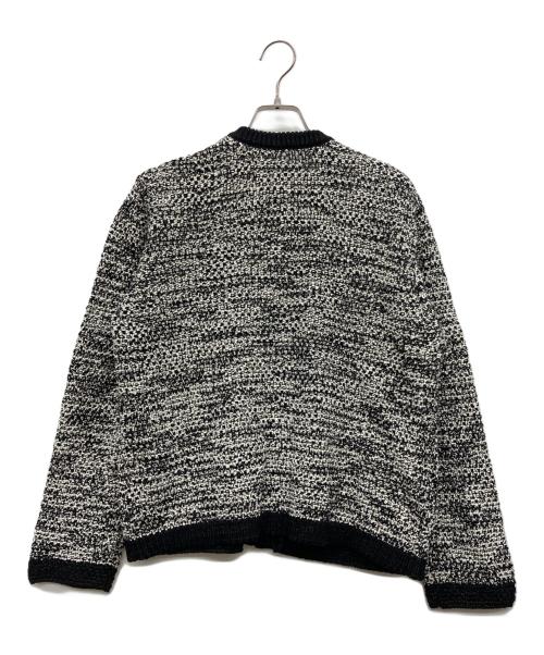 Mila Owen（ミラオーウェン）Mila Owen (ミラオーウェン) フラップポケット付金釦ニットカーディガン ブラック サイズ:1の古着・服飾アイテム