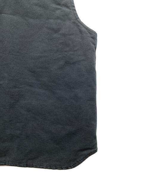CarHartt（カーハート）CarHartt (カーハート) ダック地中綿ベスト ブラック サイズ:Large Tallの古着・服飾アイテム