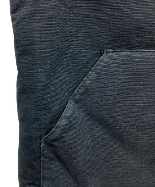 CarHartt（カーハート）CarHartt (カーハート) ダック地中綿ベスト ブラック サイズ:Large Tallの古着・服飾アイテム