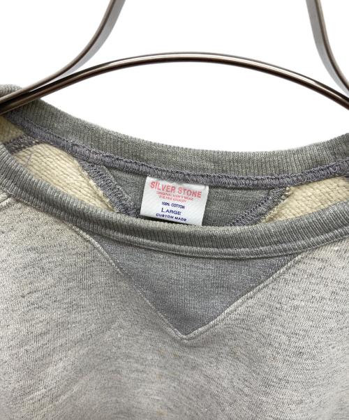 SILVER STONE（シルバーストーン）SILVER STONE (シルバーストーン) 両Vスウェット グレー サイズ:LARGEの古着・服飾アイテム