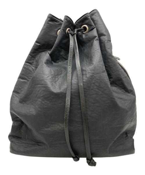 Jean Paul GAULTIER（ジャンポールゴルチェ）Jean Paul GAULTIER (ジャンポールゴルチェ) 巾着リュック ブラックの古着・服飾アイテム