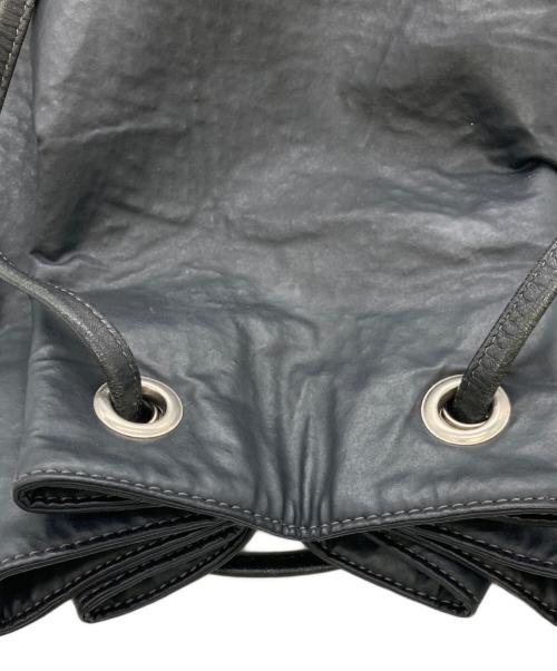 Jean Paul GAULTIER（ジャンポールゴルチェ）Jean Paul GAULTIER (ジャンポールゴルチェ) 巾着リュック ブラックの古着・服飾アイテム