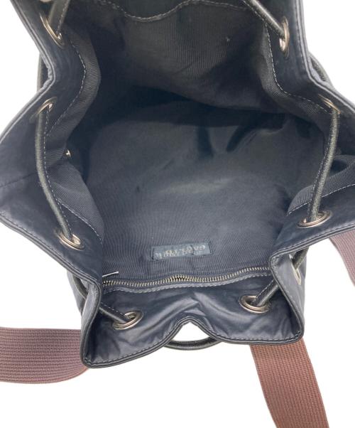 Jean Paul GAULTIER（ジャンポールゴルチェ）Jean Paul GAULTIER (ジャンポールゴルチェ) 巾着リュック ブラックの古着・服飾アイテム