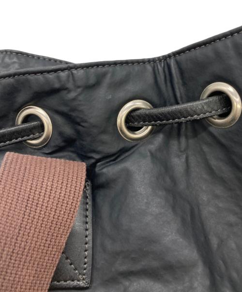 Jean Paul GAULTIER（ジャンポールゴルチェ）Jean Paul GAULTIER (ジャンポールゴルチェ) 巾着リュック ブラックの古着・服飾アイテム