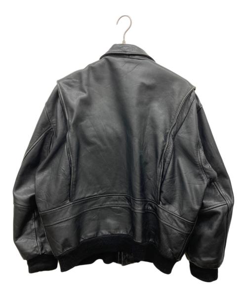 USED（ユーズド）USED (ユーズド) A2フライトジャケット ブラック サイズ:42の古着・服飾アイテム