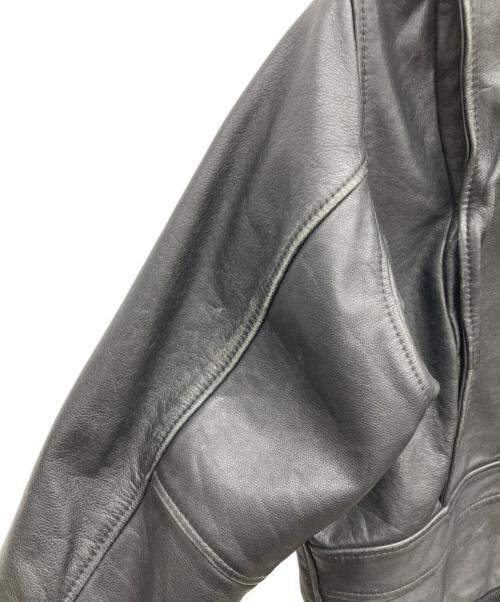 USED（ユーズド）USED (ユーズド) A2フライトジャケット ブラック サイズ:42の古着・服飾アイテム