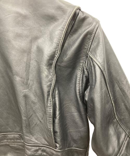 USED（ユーズド）USED (ユーズド) A2フライトジャケット ブラック サイズ:42の古着・服飾アイテム