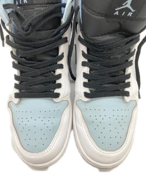 NIKE（ナイキ）NIKE (ナイキ) Nike Air Jordan 1 Mid Ice Blue Nubuck サイズ:UK9の古着・服飾アイテム